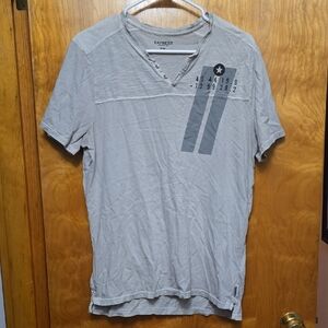 Express Light Gray Graphic Tee